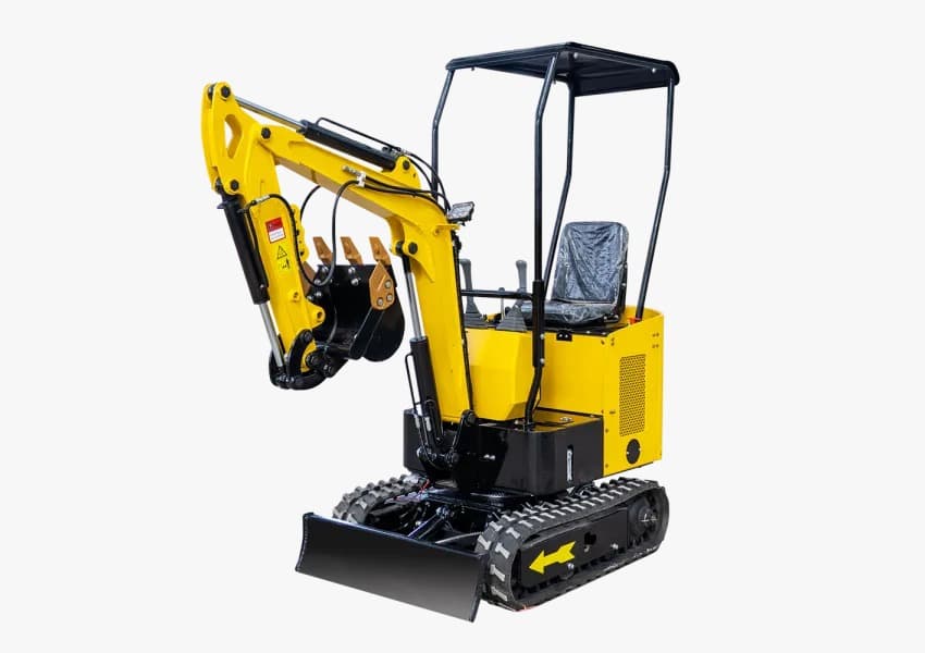 Machinery that moves the ground